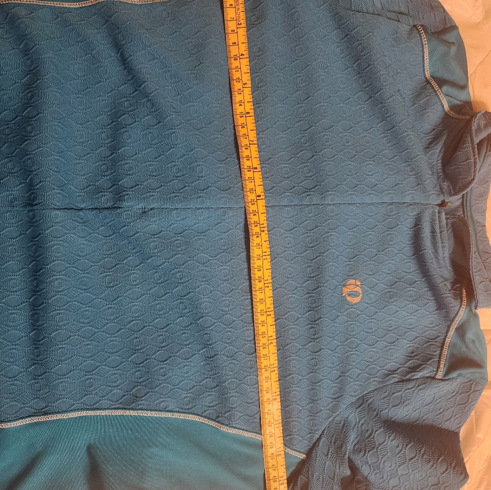 Pearl Izumi Teal Blue Short-Sleeve Cycling Jersey